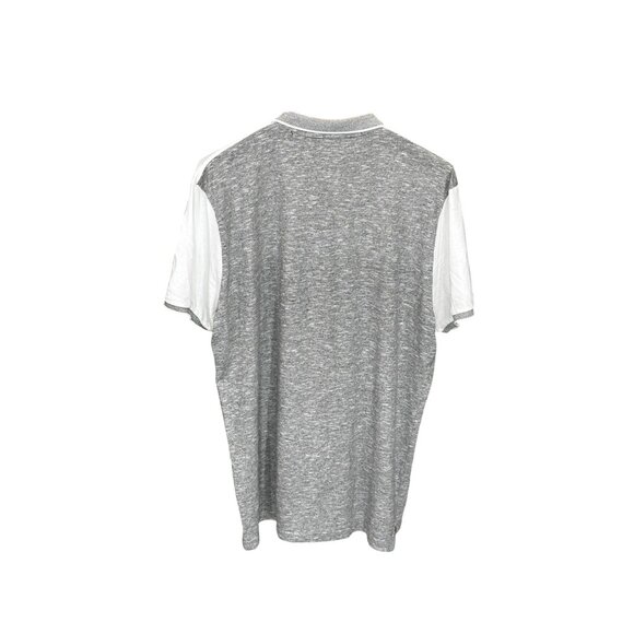 Denim & Flower Ricky Singh Gray & White Polo Shirt L - Picture 2 of 11